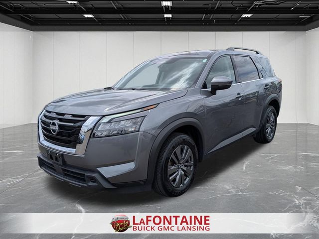 Gray (Gun Metallic) 2025 Nissan Pathfinder SV 4WD SUV / Crossover All-Wheel Drive 9-Speed Automatic