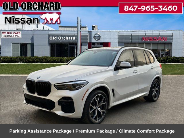 Mineral White Metallic 2022 BMW X5 M50i xDrive AWD SUV / Crossover All-Wheel Drive 8-Speed Automatic