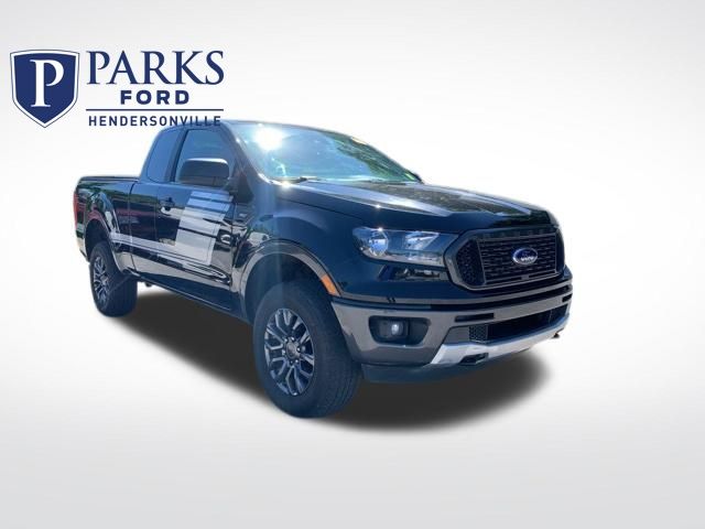 Shadow Black 2020 Ford Ranger XLT SuperCab 4WD Pickup Truck Four-Wheel Drive 10-Speed Automatic