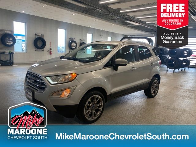 Silver Metallic 2019 Ford EcoSport SUV / Crossover All-Wheel Drive 6-Speed Automatic