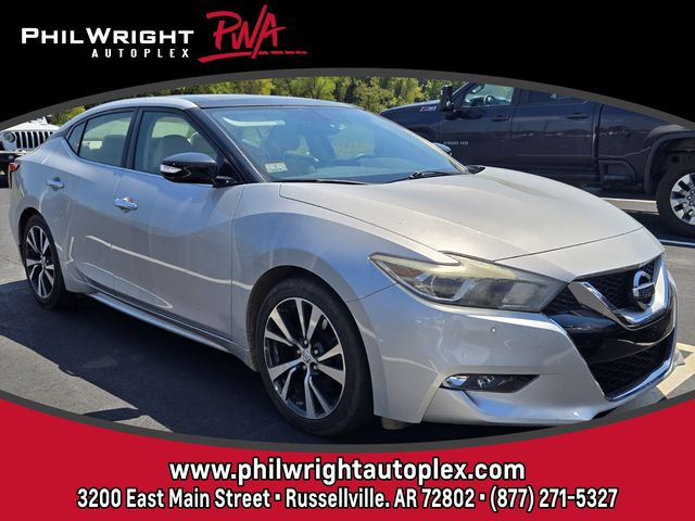 Brilliant Silver 2016 Nissan Maxima Sedan Front-Wheel Drive Continuously Variable Transmission