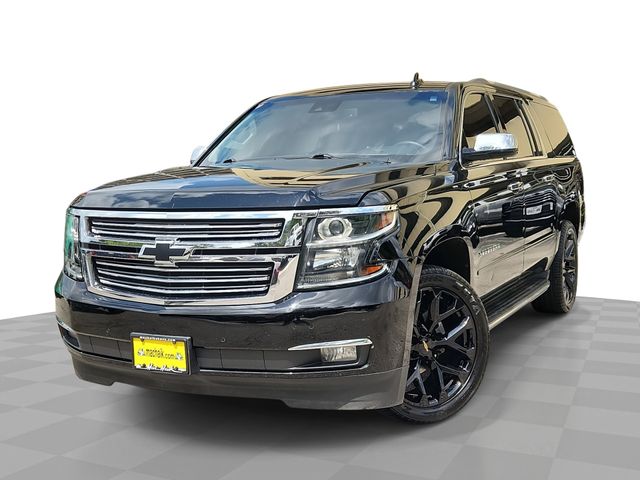 Black 2017 Chevrolet Suburban 1500 Premier RWD SUV / Crossover 4X2 6-Speed Automatic Overdrive