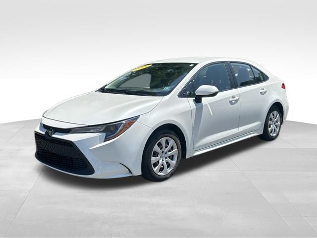 White (Blizzard Pearl) 2020 Toyota Corolla Sedan Front-Wheel Drive Continuously Variable Transmission