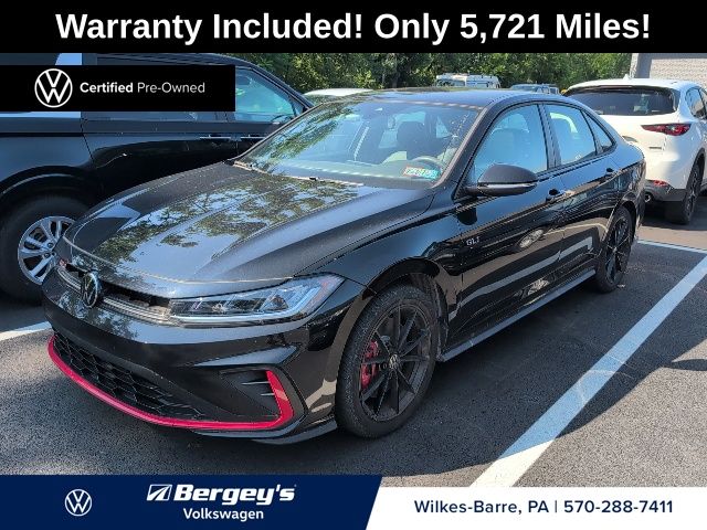 Deep Black 2025 Volkswagen Jetta GLI Sedan Front-Wheel Drive Automatic