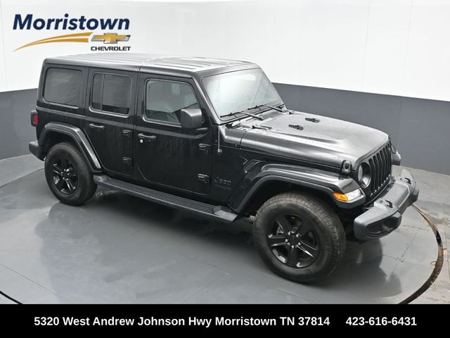 Black Clearcoat 2020 Jeep Wrangler Unlimited Sahara 4WD SUV / Crossover Four-Wheel Drive 6-Speed Manual