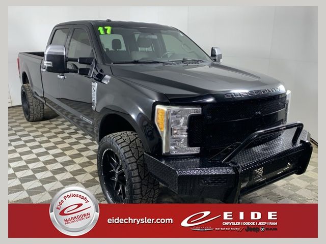 Shadow Black 2017 Ford F-250 Super Duty Pickup Truck Four-Wheel Drive 6-Speed Automatic