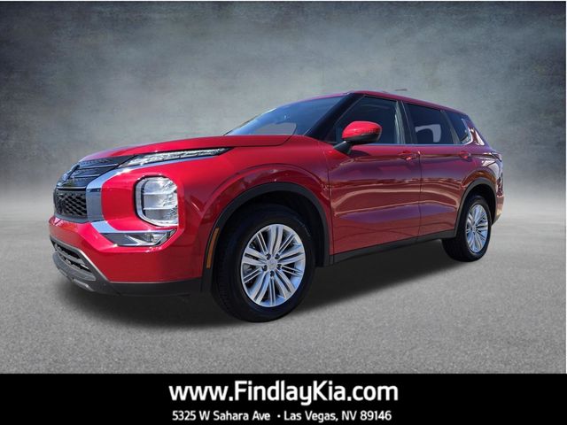 Red Diamond 2023 Mitsubishi Outlander ES FWD SUV / Crossover Front-Wheel Drive Continuously Variable Transmission
