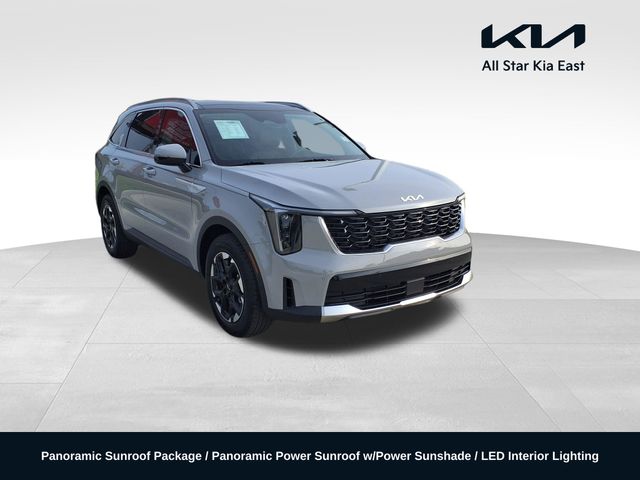 Wolf Gray 2025 Kia Sorento S FWD SUV / Crossover Front-Wheel Drive 8-Speed Automatic