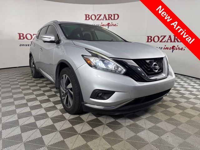 2017 Brilliant Silver Metallic Nissan Murano Platinum FWD SUV