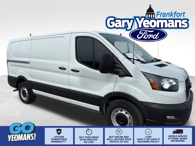 Oxford White 2025 Ford Transit Cargo 150 Low Roof RWD Van Rear-Wheel Drive