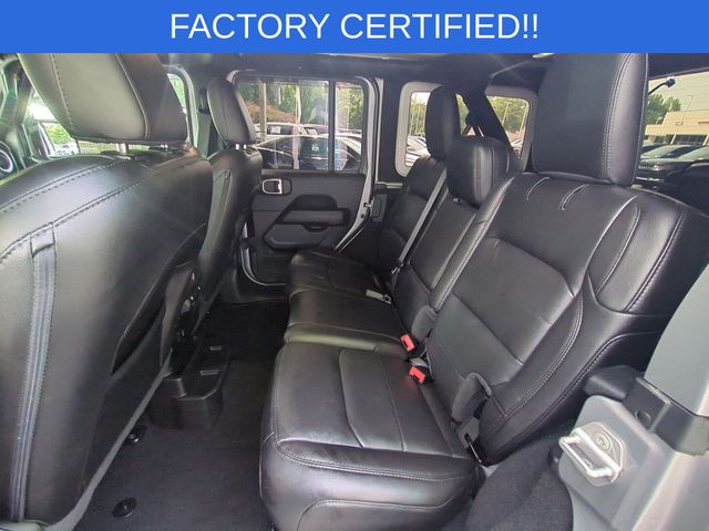 Used 2021 Silver Jeep Unlimited Sahara Altitude image 28