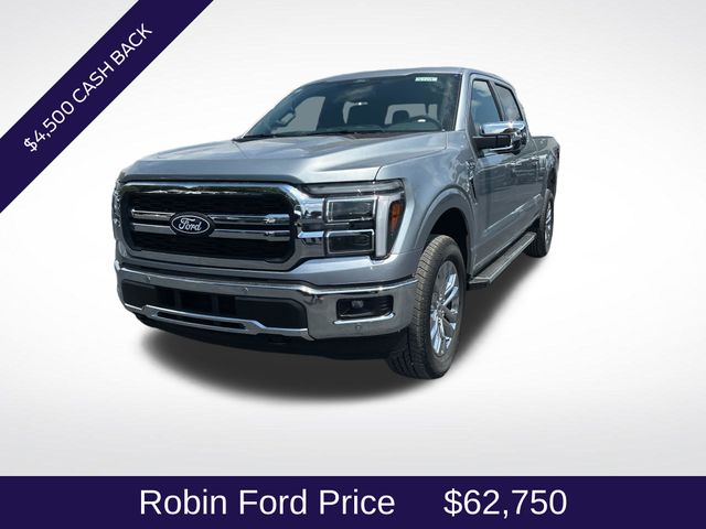 Iconic Silver Metallic 2026 Ford F-150 Pickup Truck Four-Wheel Drive Automatic