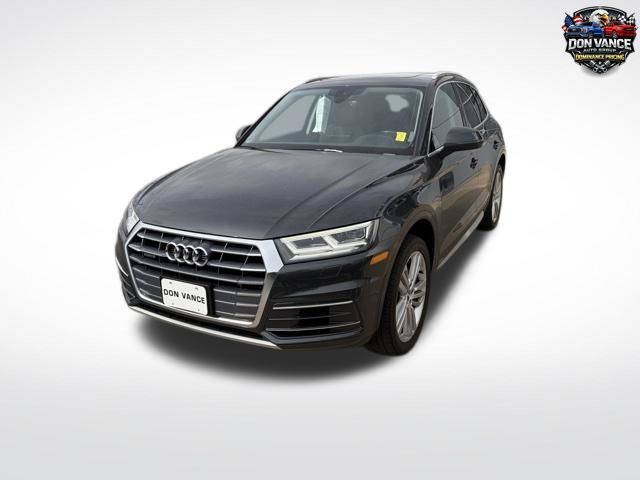 Gray Metallic 2018 Audi Q5 2.0 TFSI quattro Premium Plus SUV / Crossover All-Wheel Drive 7-Speed Automatic