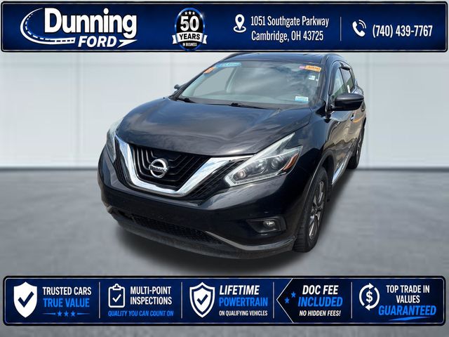 Gray (Magnetic Black Metallic) 2018 Nissan Murano SUV / Crossover All-Wheel Drive Continuously Variable Transmission