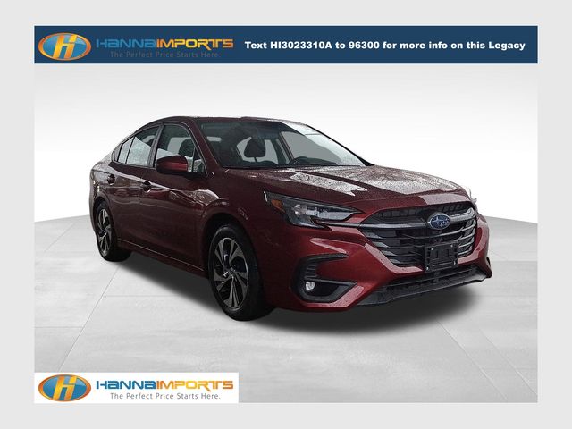 Crimson Red Pearl 2025 Subaru Legacy Premium AWD Sedan All-Wheel Drive Continuously Variable Transmission