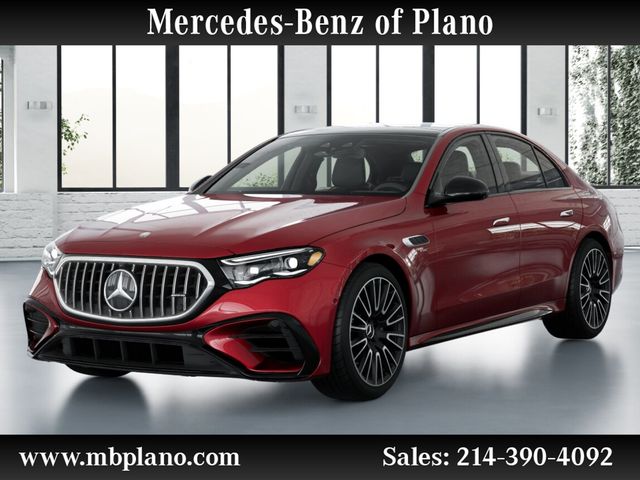MANUFAKTUR Patagonia Red Metallic 2026 Mercedes-Benz E-Class AMG E 53 Hybrid 4MATIC+ Sedan All-Wheel Drive 9-Speed Automatic