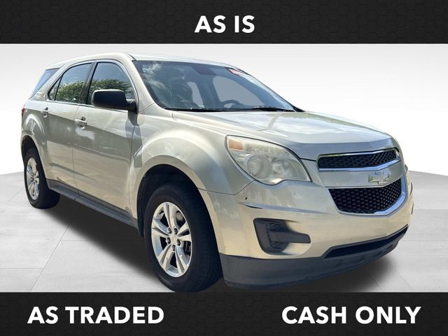 Champagne Silver Metallic 2013 Chevrolet Equinox LS FWD SUV / Crossover Front-Wheel Drive 6-Speed Automatic Overdrive