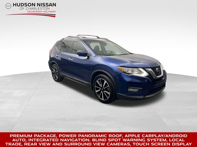 2019 Caspian Blue Metallic Nissan Rogue SL SUV
