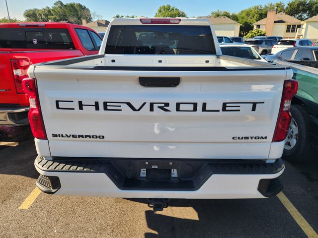2022 Chevrolet Silverado 1500 Custom White at Monument Chevrolet