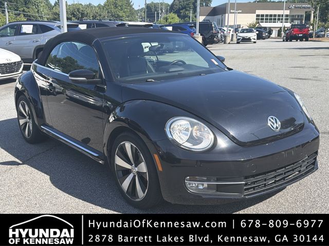 Pearl Metallic 2013 Volkswagen Beetle Convertible Front-Wheel Drive 6-Speed Dual Clutch