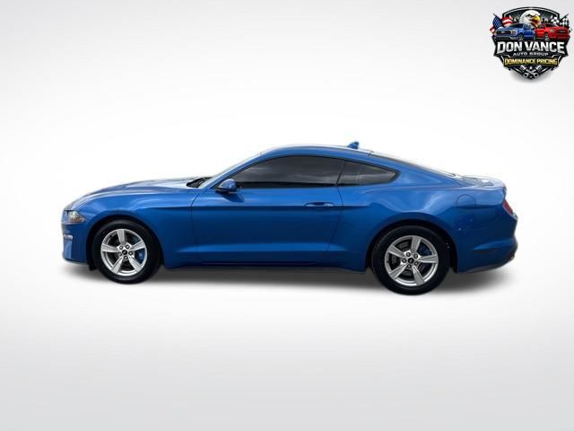 Velocity Blue Metallic 2021 Ford Mustang EcoBoost Coupe RWD Coupe Rear-Wheel Drive Automatic