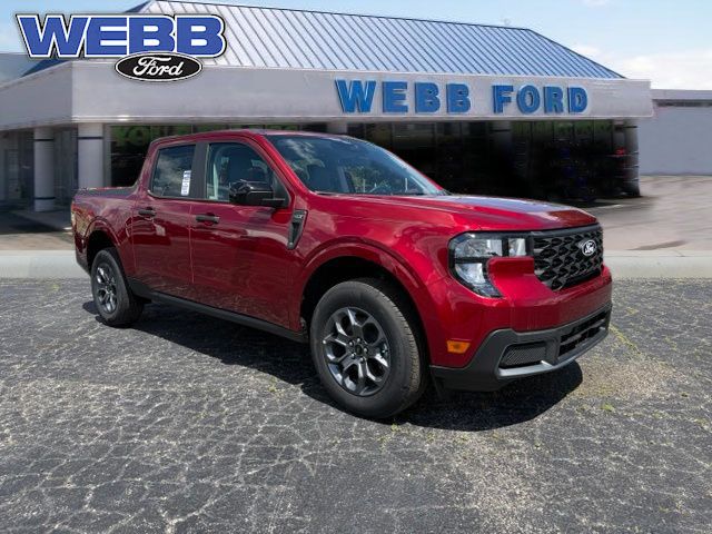 Ruby Red Metallic Tinted Clearcoat 2026 Ford Maverick XLT SuperCrew AWD Pickup Truck All-Wheel Drive 8-Speed Automatic