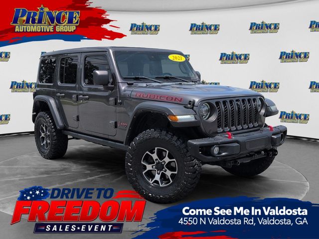 Gray (Granite Crystal Metallic Clearcoat) 2021 Jeep Wrangler SUV / Crossover Four-Wheel Drive 8-Speed Automatic