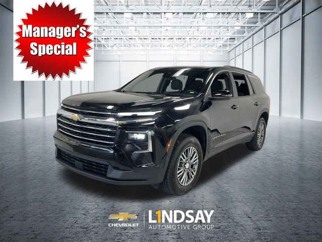 Mosaic Black Metallic 2025 Chevrolet Traverse SUV / Crossover Four-Wheel Drive 8-Speed Automatic