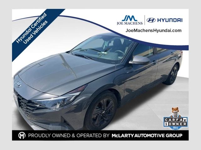 Ecotronic Gray 2023 Hyundai Elantra Hybrid Blue FWD Sedan Front-Wheel Drive 6-Speed Dual Clutch