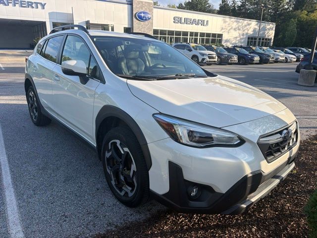 2021 Subaru Crosstrek Limited White at Rafferty Subaru