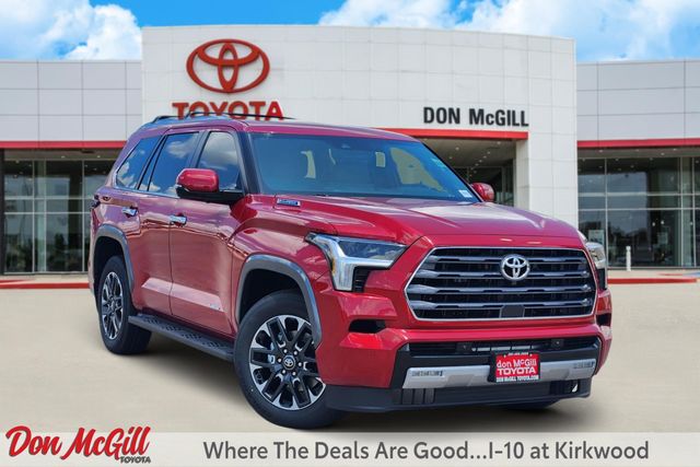 2026 Toyota Sequoia Limited Red at Toyota of Victoria