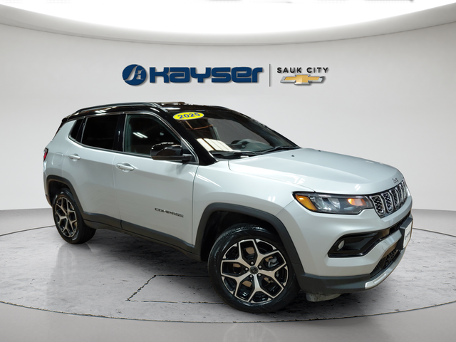 Silver Zynith Metallic Clearcoat 2025 Jeep Compass SUV / Crossover Four-Wheel Drive 8-Speed Automatic