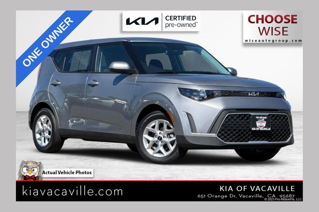 Steel Gray 2025 Kia Soul LX FWD SUV / Crossover Front-Wheel Drive Continuously Variable Transmission