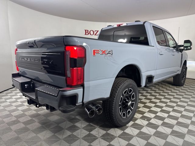 2025 Glacier Gray Metallic TriCoat Ford Super Duty F-350 SRW Platinum 4X4 Truck