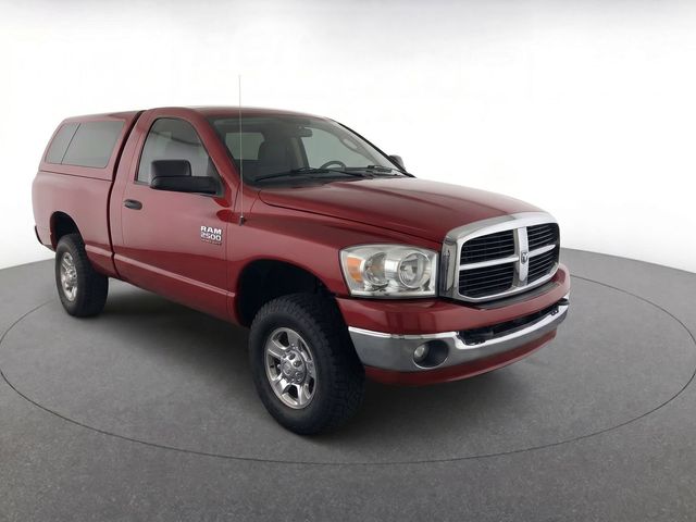 Inferno Red Crystal Pearl 2007 Dodge RAM 2500 Pickup Truck Four-Wheel Drive 6-Speed Manual