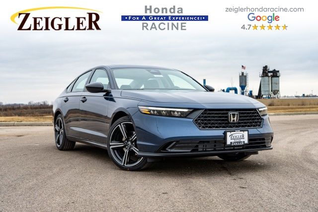 Canyon River Blue Metallic 2025 Honda Accord Sedan Front-Wheel Drive Continuously Variable Transmission