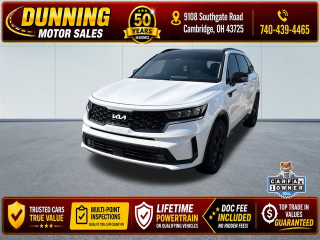 Glacial White Pearl 2022 Kia Sorento SUV / Crossover Front-Wheel Drive 8-Speed Dual Clutch