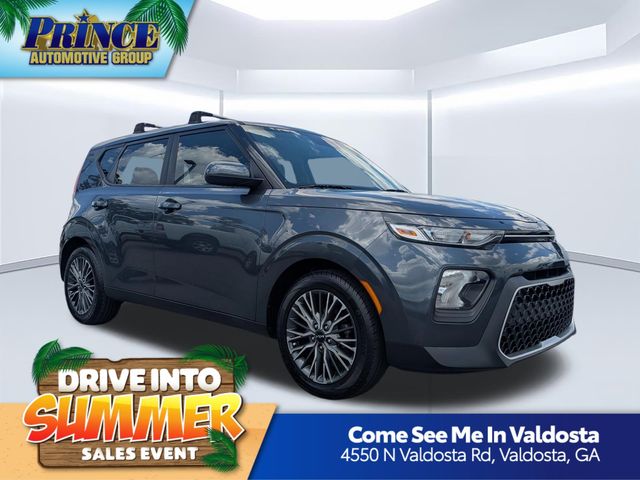Gravity Gray 2021 Kia Soul LX FWD SUV / Crossover Front-Wheel Drive Continuously Variable Transmission