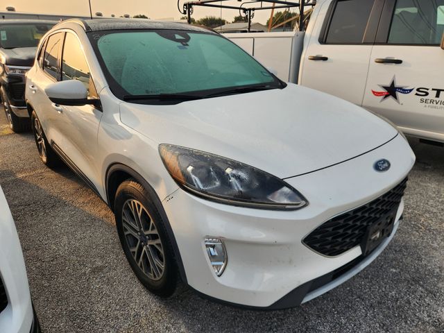 2020 Ford Escape SEL White at DeMontrond Ford