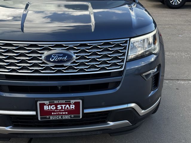 2019 Ford Explorer Platinum Blue at Bayway Chrysler Dodge Jeep Ram