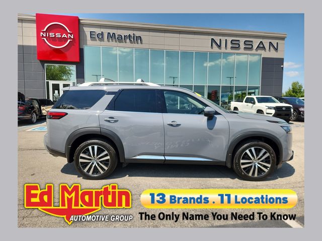 Boulder Gray 2025 Nissan Pathfinder SUV / Crossover All-Wheel Drive 9-Speed Automatic