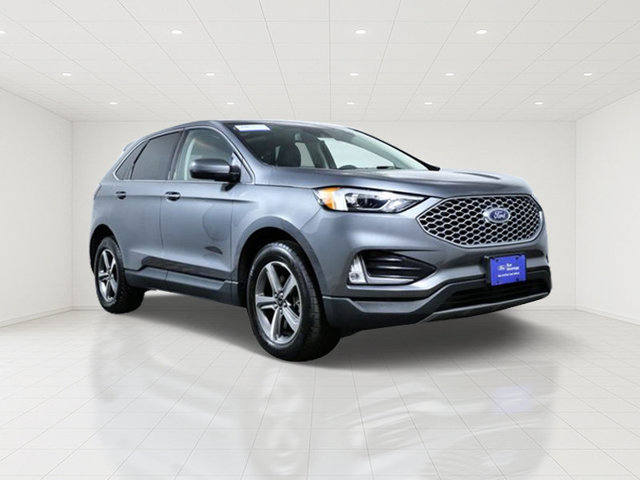 Gray Metallic 2024 Ford Edge SUV / Crossover All-Wheel Drive 8-Speed Automatic