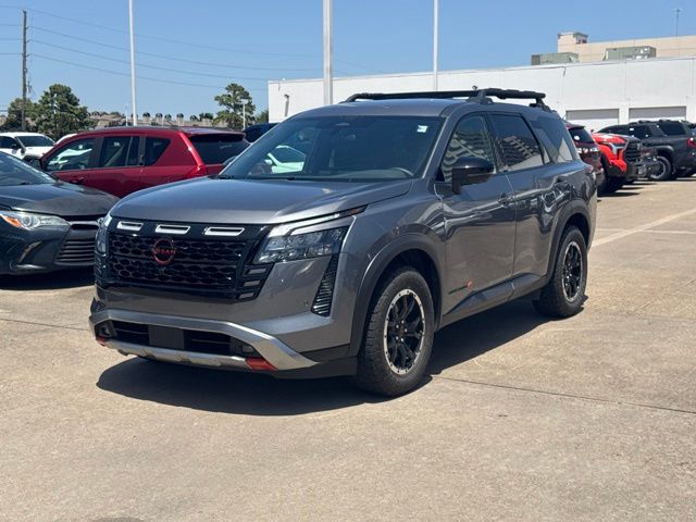 2026 Nissan Pathfinder Rock Creek Gray at Bravo Nissan