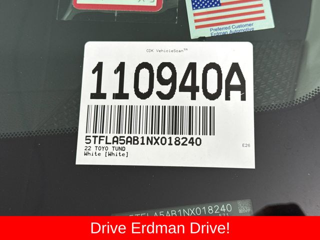 Used 2022 Toyota Tundra Truck