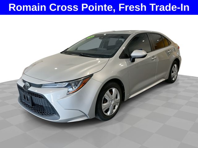 Silver 2020 Toyota Corolla Sedan Front-Wheel Drive Continuously Variable Transmission