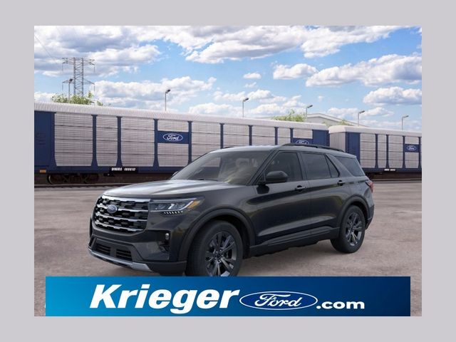 Agate Black Metallic 2026 Ford Explorer SUV / Crossover All-Wheel Drive Automatic