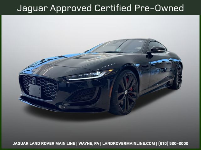 Santorini Black 2024 Jaguar F-TYPE Coupe Rear-Wheel Drive 8-Speed Automatic