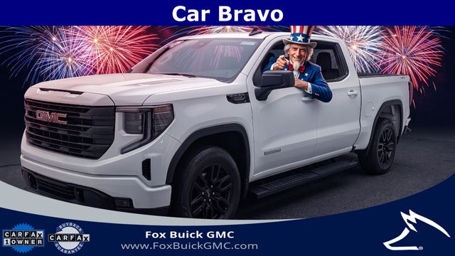 Summit White 2025 GMC Sierra 1500 Pickup Truck Four-Wheel Drive 8-Speed Automatic