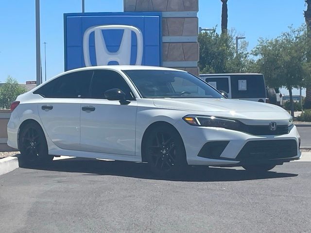 Used 2023 Platinum White Pearl Honda Sport image 3