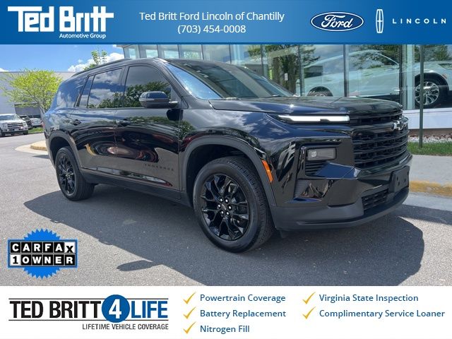 Black Metallic 2024 Chevrolet Traverse LT FWD SUV / Crossover Front-Wheel Drive 8-Speed Automatic